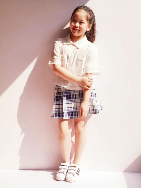 CVAY17 - Chân váy Bee Mon xếp ly kèm quần 5 màu