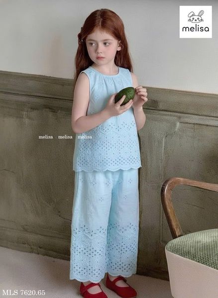 MLSBCC.7620 - Bộ Melisa bé gái size 2-11y