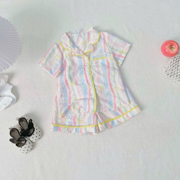 J01 - Bộ pyjama June with love cho bé gái size 1-10y