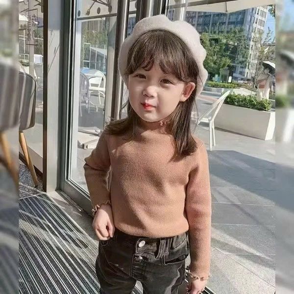 BM2509TS05 - Áo thun giữ nhiệt cổ bèo nhiều màu cho bé