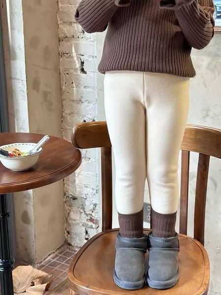 25H0611 - Quần legging lót nỉ AMBB nhiều màu cho bé size 110 - 170