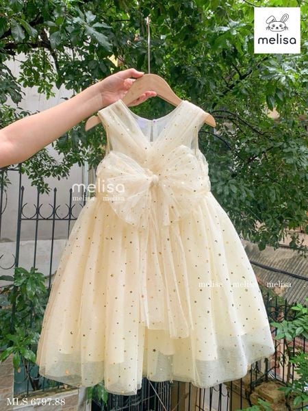 MLSDCC 6797 - Đầm trẻ em Melisa size 2-12y