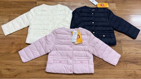 AK70 - Áo khoác chần bông siêu nhẹ Top10 nhiều mẫu cho bé size 110-160