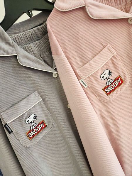BM2606PJ03 - Bộ Pyjama Beemon nữ cho Mẹ vải nhung freesize (50-60kg)