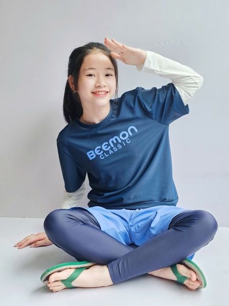 DB00039 - Bộ bơi Beemon dài tay + quần dài chống nắng cho bé size 120-160