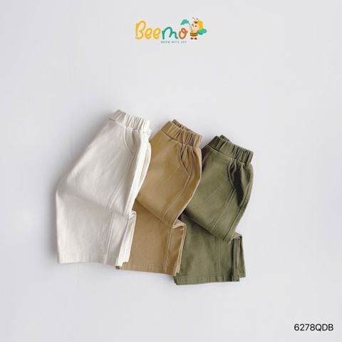 6278QDB - Quần kaki Beemo ống suông 3 màu size 1-6y