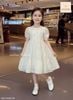 JJDCC.6909 - Váy Jam & Jenny kem hoa nổi tay bồng size 1-10y