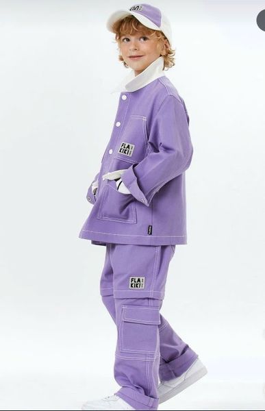 QBG19 - Quần jean mềm túi hộp ống suông nhiều màu cho bé size 4-14y