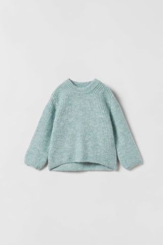 ABG31 - Áo len 2 màu tím/xanh cho bé size 9m-6y