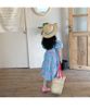 V00026 - Váy thô June xếp tầng tay bồng 2 màu hoa size 1 - 10y