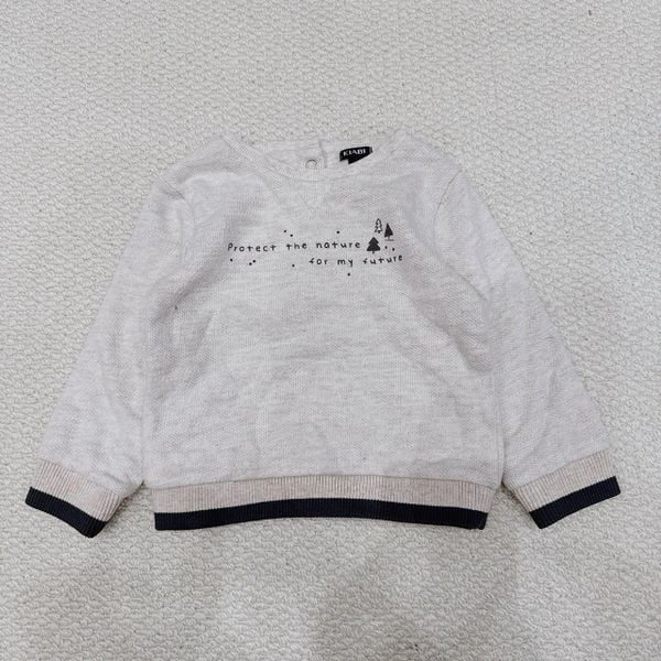 ABT31 - Áo nỉ Kiabi dòng nhí nhiều hình cho bé size 3m - 36m