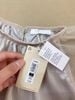 V00057 - Váy lụa mềm phối ren nhũ màu ghi phối be size 5-11y