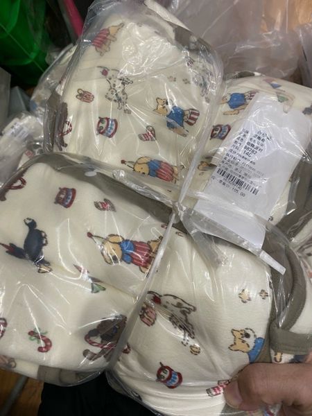 88282 - Áo gile nỉ LNX nhiều hình cho bé size 90 - 140