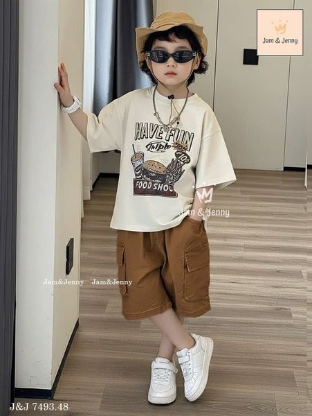 JJBCC.7493 - Bộ Jam & Jenny bé trai size 2-12y