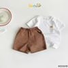 6003QHB - Quần thun cotton túi chéo Beemo nhiều màu cho bé size 1-6y
