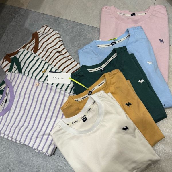 ABT09 - Áo cotton dài tay BD nhiều màu cho bé size 100-165