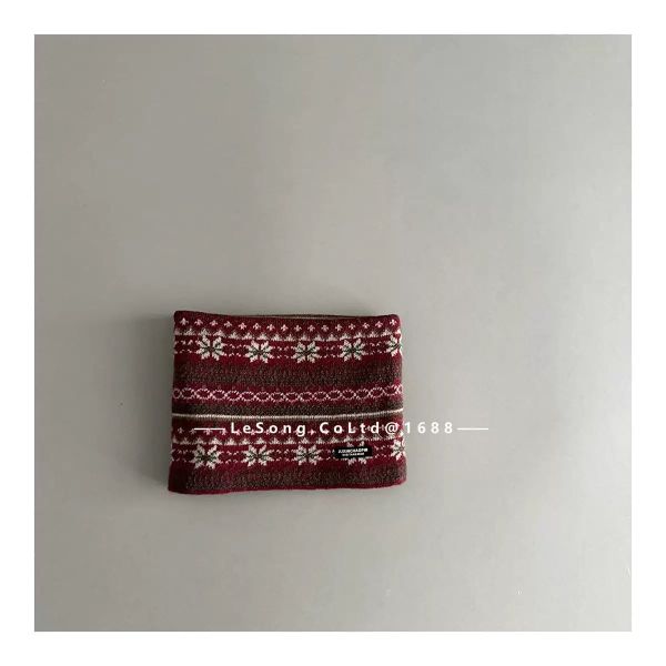 SH2512PK02 - Khăn len quàng cổ cho trẻ em vải cotton kích thước 60-80cm/80-100cm Yiwu Lesong
