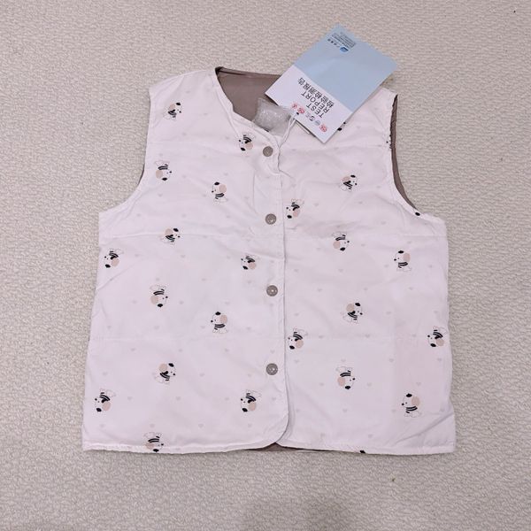 AK28 - Áo khoác gile lông vũ Liwu Kids siêu nhẹ 2 mặt nhiều mẫu cho bé size 90 - 130