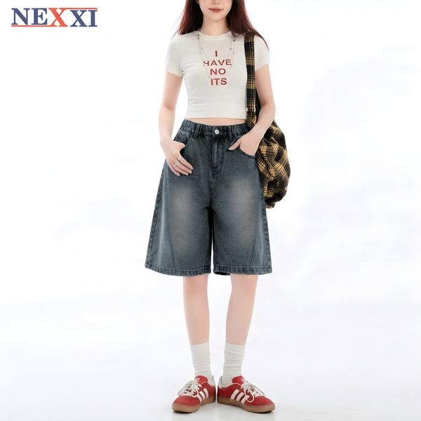 2604.2 - Quần jean lửng ngố Nexxi cào túi sau size 6 - 14y