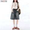 2604.2 - Quần jean lửng ngố Nexxi cào túi sau size 6 - 14y