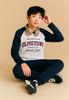 BBT04 - Bộ cotton MBCKids OLMGTOWN tay giác lăng dòng đại nhiều màu cho bé trai size 6-14y