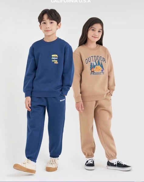 QBT08 - Quần nỉ bông OD nhiều màu cho bé size 120-160