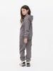 BBG23 - Bộ nỉ bông Disney dòng Đại màu ghi khói Stitch cho bé gái size 7 - 15y