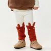 QBG05 - Quần legging lót nỉ Bebezoo nhiều màu cho bé size 100-140