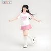 2512.8 Set váy thun Win Win xếp ly phối màu Newcity size 3-14y