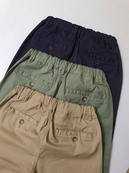 QBT07 - Quần dài kaki Beemon 3 màu nâu / navy / rêu cho bé size 120 - 160