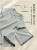 VJ125.1 - Bộ thun cổ sen June bé gái size 90 - 140