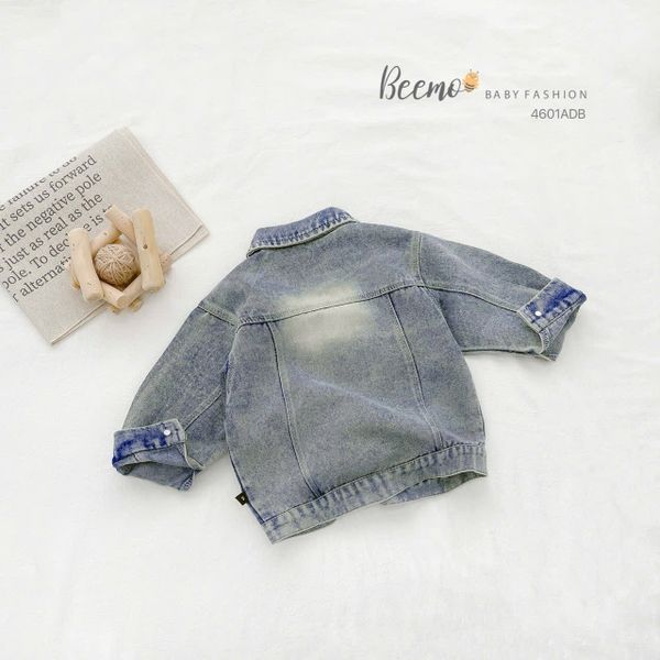 AKBT32 - Áo khoác jean Beemo màu xanh cho bé size 80-140