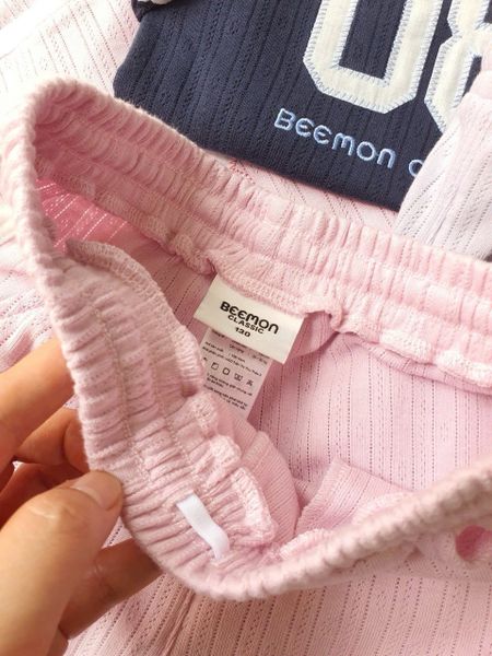 BM2602ST04 - Bộ quần áo trẻ em Beemon vải thông hơi size 120-160