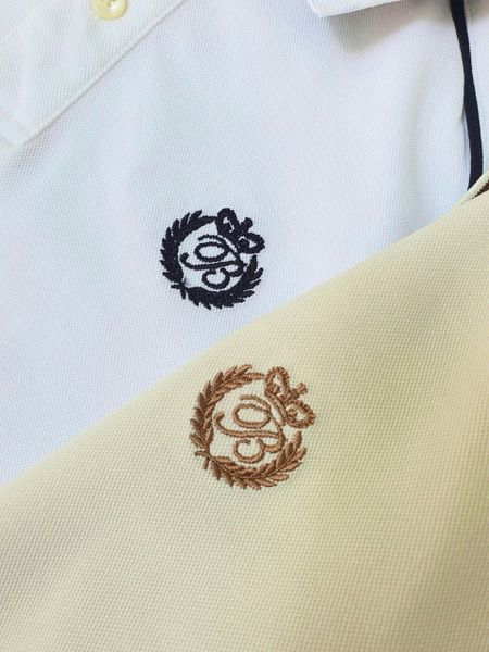 BM2508ST01 - Bộ Polo cổ kẻ Beemon dài tay 2 màu be nâu / trắng đen cho bé size 120 - 160