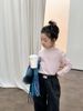 25H045 - Áo len giữ nhiệt cổ tròn cho bé chất liệu cotton (bông) size 90-170, NSX Huzhou Zhili Kujun Clothing Co., Ltd