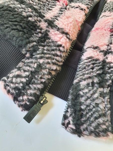 AK77 - Áo khoác bomber lông cừu lót nỉ kẻ caro 3 màu size 110 - 155