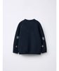 ABT10 - Áo len màu navy hình ông già Noel cho bé size 12m - 6y