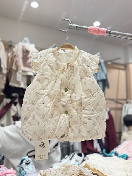 AK12 - Gile hoa nhí lót nỉ siêu nhẹ ấm nhiều màu cho bé gái size 90-130