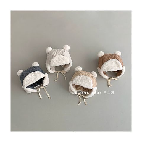 SH2512PK021 - Mũ phi công chống gió mùa đông cho bé, chất liệu vải cotton kích thước 42-46cm, NSX Yiwu Lesong Trading Co., Ltd