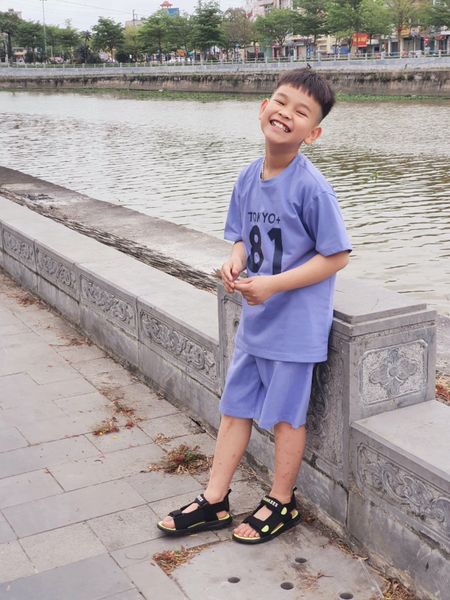 BBG34 - Bộ cotton Bee Mon Tokyo chữ số nhiều màu BTBG size 110-160