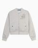 AK67 - Áo khoác bomber GGJJ 2 màu be/ghi tím size 6-14y