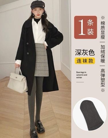 PK031 - 220 - Quần tất lót nỉ cho Mẹ và tuổi Teen 3 màu 40-50kg