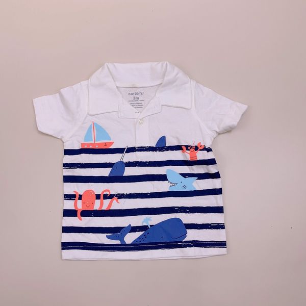 ABT60 - Áo polo cổ đức hoạ tiết nhiều hình