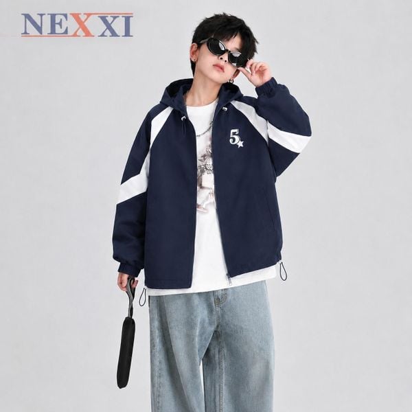 2609.81 - Áo khoác gió Nexxi có nón số 5 cowboy size 3-8y