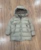 AKBT18 - Áo khoác phao dáng dài 2 màu đen/rêu cho bé size 6-14y