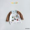 6192ADB - Áo cotton Beemo raglan Nice Dog nhiều màu bé trai size 1-6y