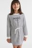 V00107 - Váy nỉ bông chun eo nhiều màu size 12m - 10y