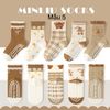 SH2511PK01 - Set 5 đôi tất Minliu Kidsocks dành cho trẻ em, chất liệu cotton+polyester+spandex, NSX Man Luu Textile Company Limited