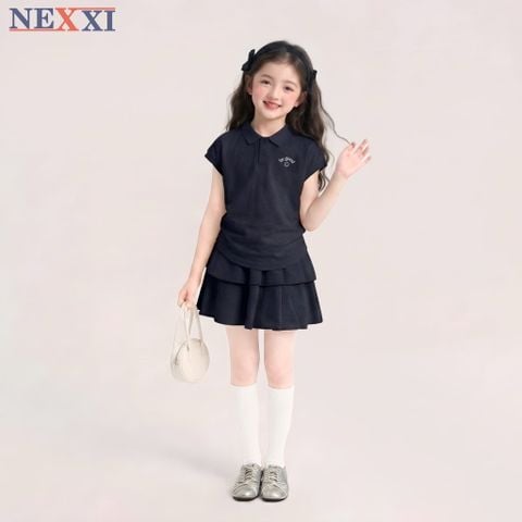 Set áo polo + chân váy Nexxi Be Good 3 màu size 6 - 14y