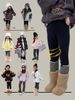 25H0611 - Quần legging lót nỉ AMBB nhiều màu cho bé size 110 - 170